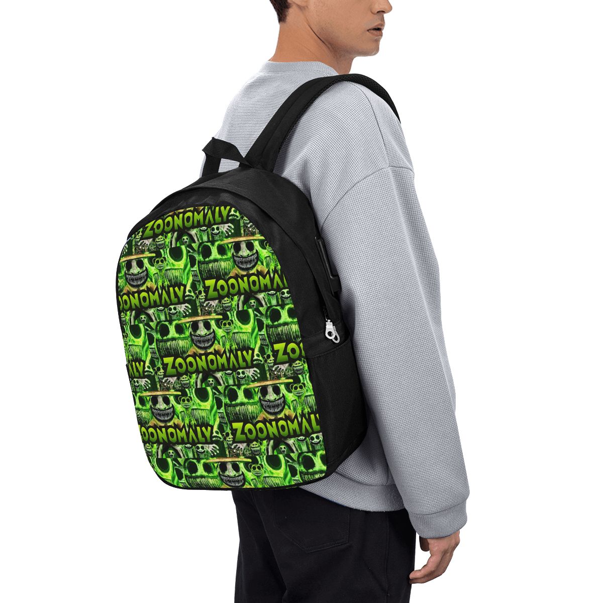 Women Bags For Travel - Zoonomaly 漫画スチームゲームバックパック旅行ノートブックバッグコンピュータ大学生スクールバッグラップトップショルダーバッグ男性女性用