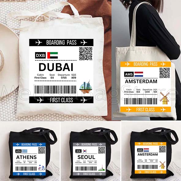 Women Bags In Dubai - トロント アムステルダム バルセロナ バンコク ドバイ 搭乗券