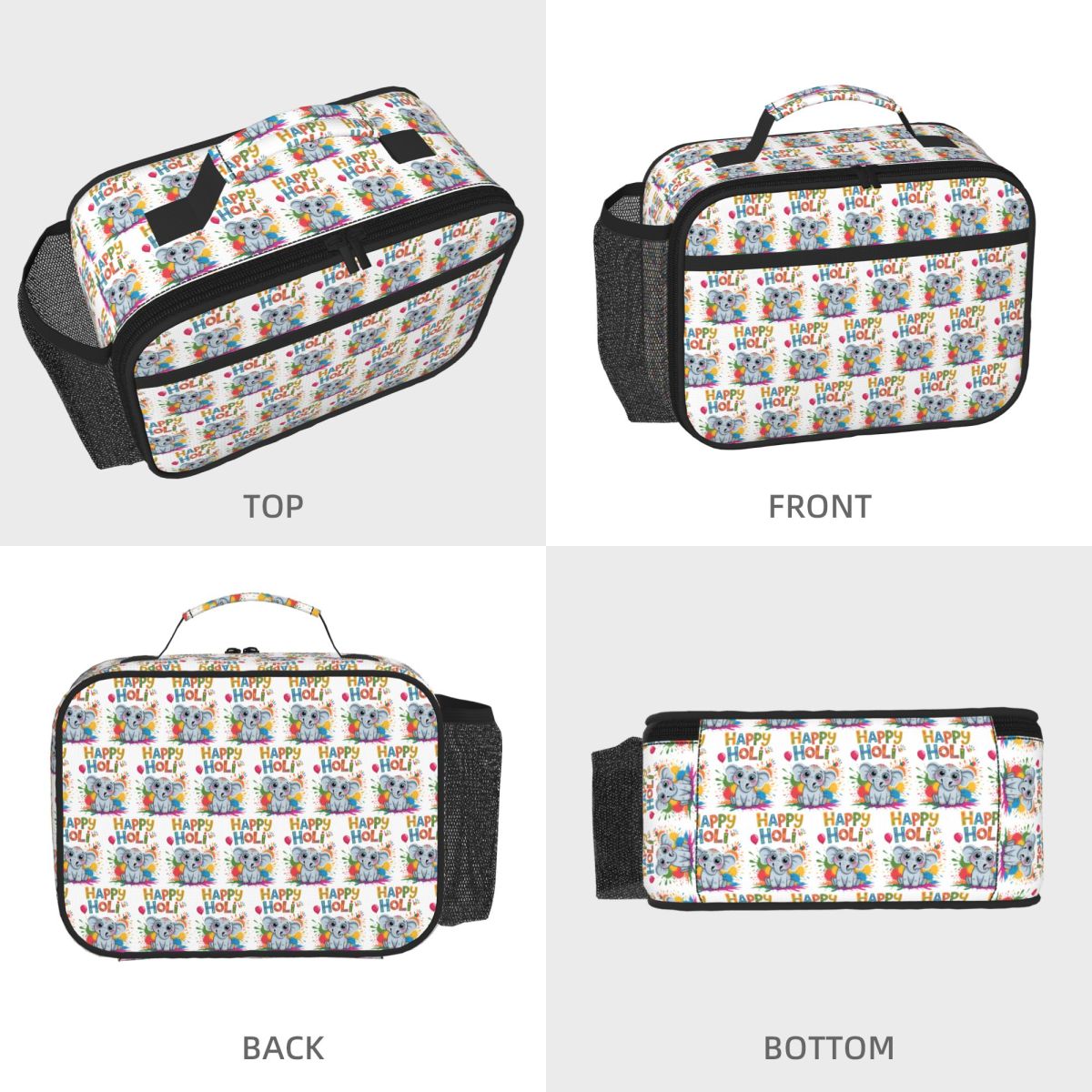 ハッピーホーリーフェスティバルインドカラーエレファントヒンド - Women Bags India のレビューと価格
