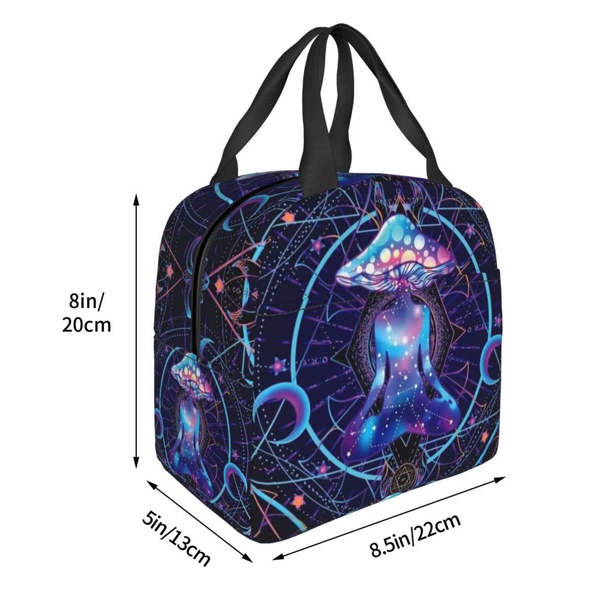 カスタムインドマンダラランチバッグ男性女性用クーラー保温ラン - Women Bags India のレビューと価格