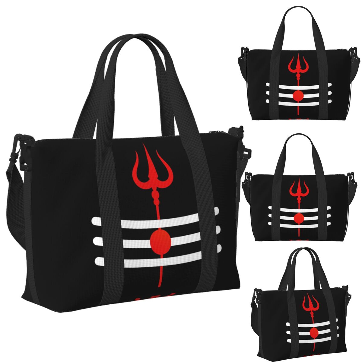 カスタムシヴァヒンドゥー教の神インドリンガンシヴァトリシュー - Women Bags India のレビューと価格