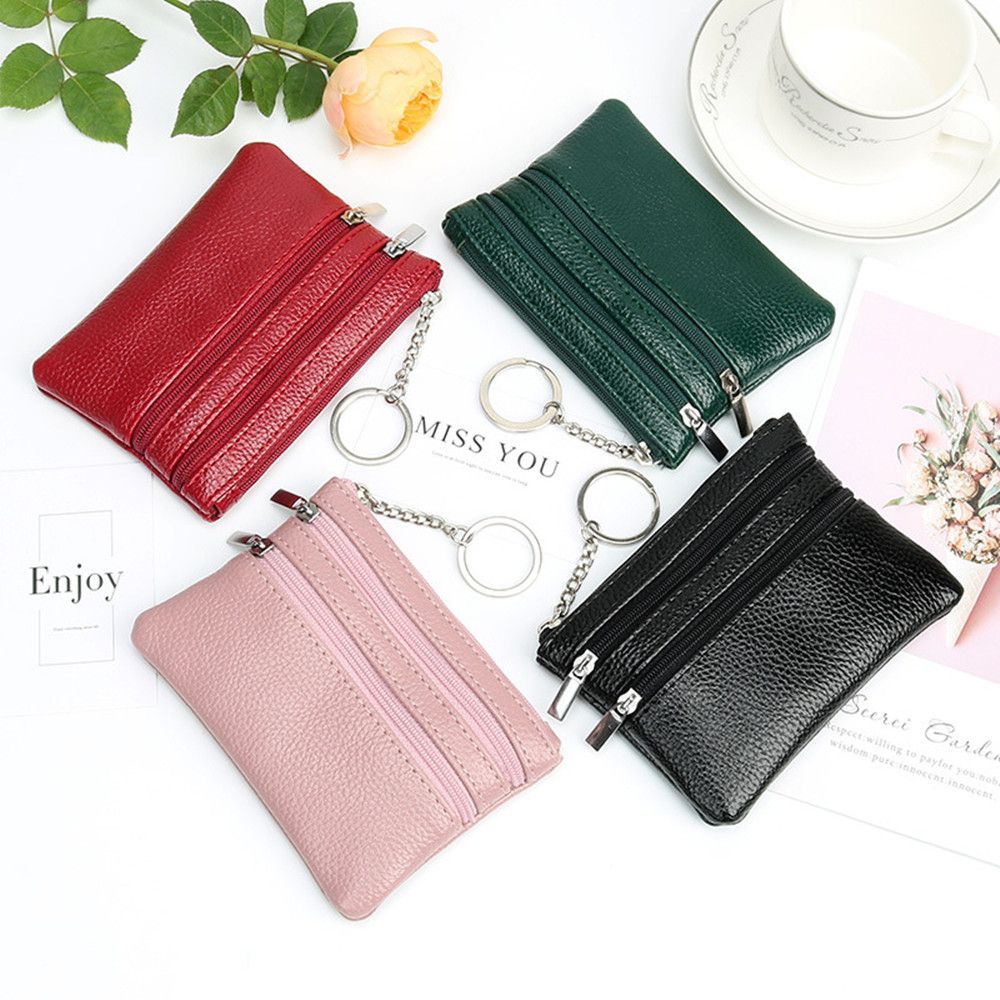 ソフトミニカードホルダー財布多機能バッグ女性財布クラッチジッ - Women Bags Zip のレビューと価格
