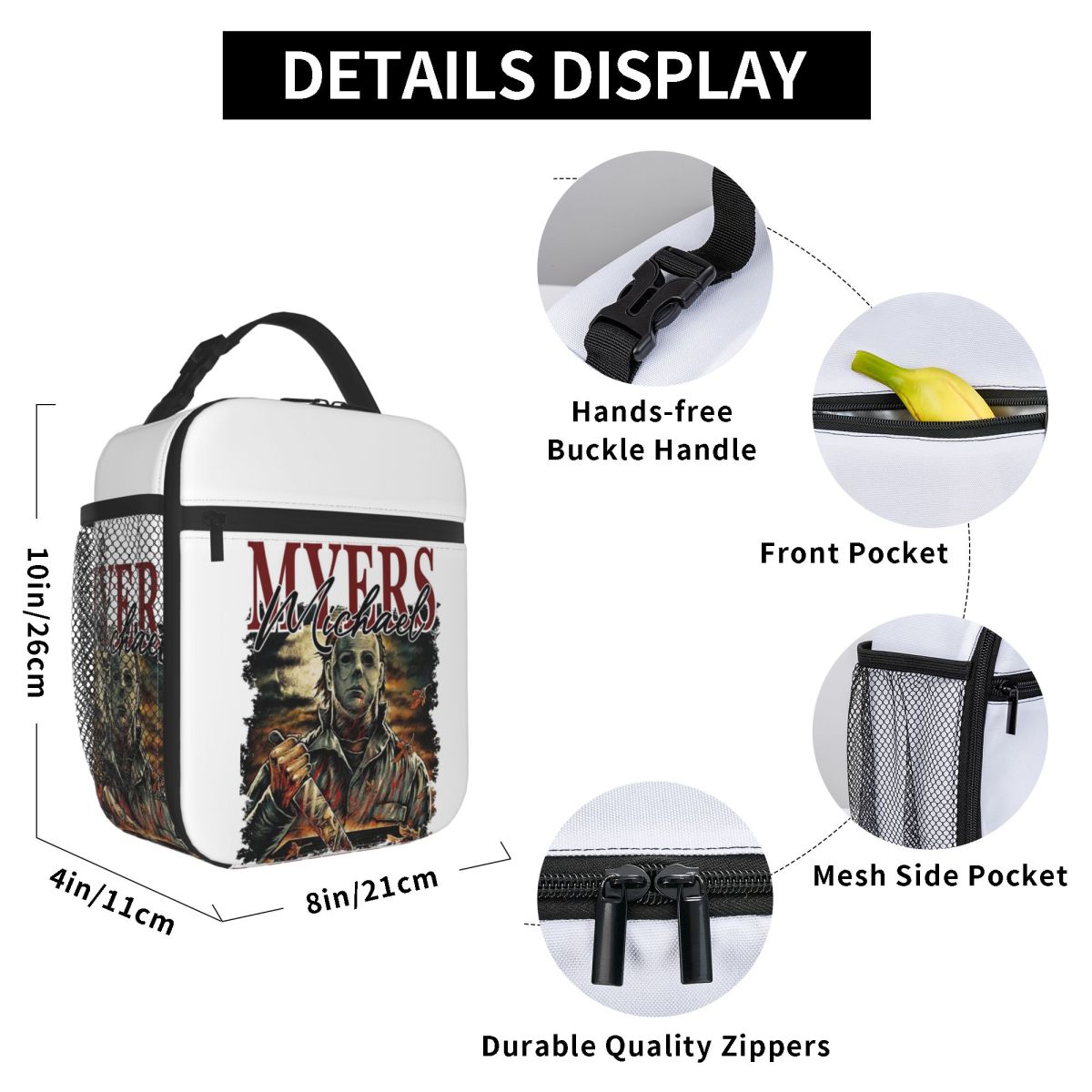 マイケル・マイヤーズ 断熱ランチバッグ 女性用 子供用 ポー - Women Bags Myer のレビューと価格