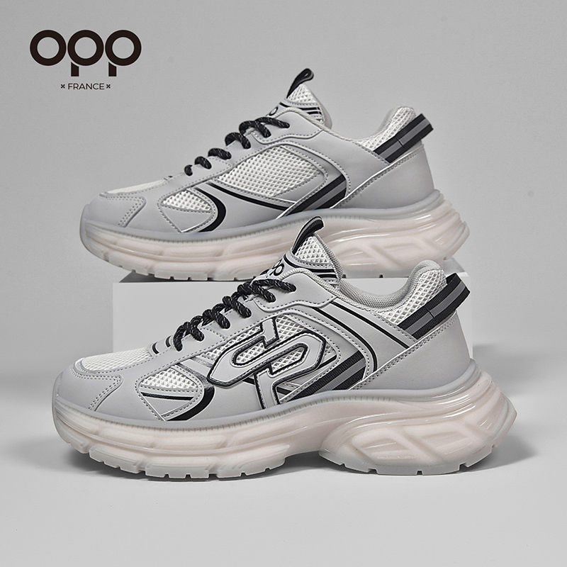 OPPメンズラグジュアリーデザインカジュアルシューズ本革スポ - New Balance Shoes 574 のレビューと価格