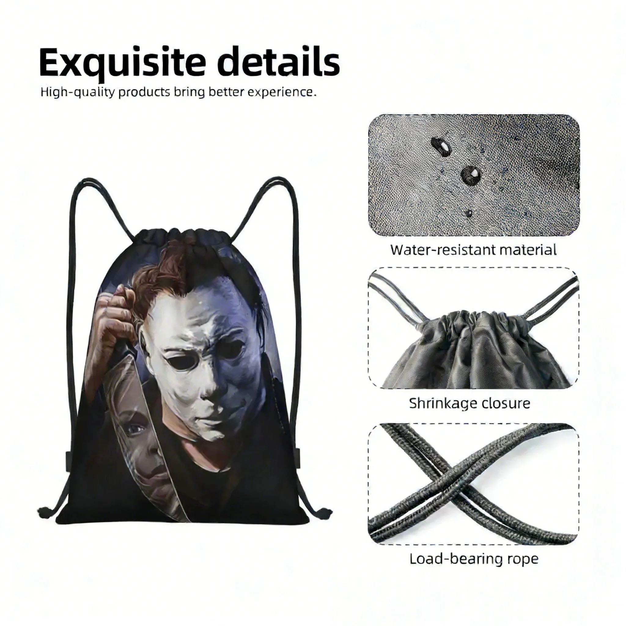ハロウィンホラー映画マイケル・マイヤーズ折りたたみ式アウトド - Women Bags Myer のレビューと価格