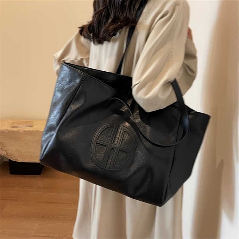 シックな大容量レディーストートバッグ - カジュアルヴィンテ - Women Bags Zip のレビューと価格