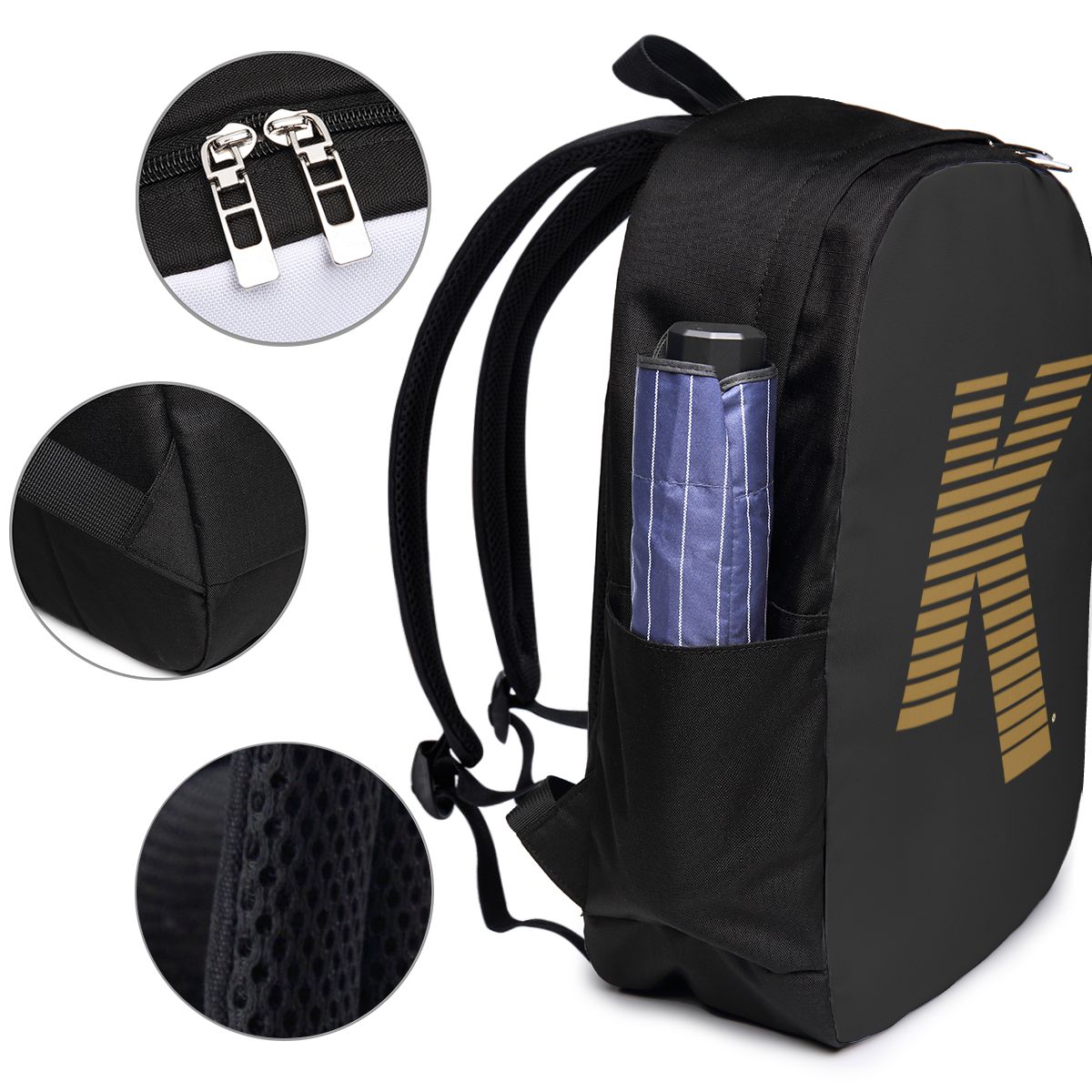 ジルジャン K ロゴバックパック旅行ノートブックバッグコンピ - Women Bags For Laptop のレビューと価格