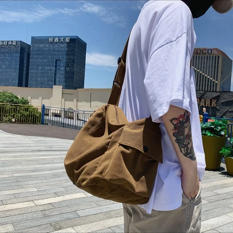 ティーンエイジャーカジュアルキャンバスビッグサイズだらしない - Hobo Bag Slouchy のレビューと価格