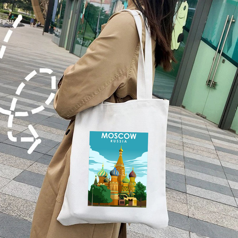 女の子のためのエレガントなキャンバスハンドバッグ,新しいコレ - Women Bags In Dubai のレビューと価格