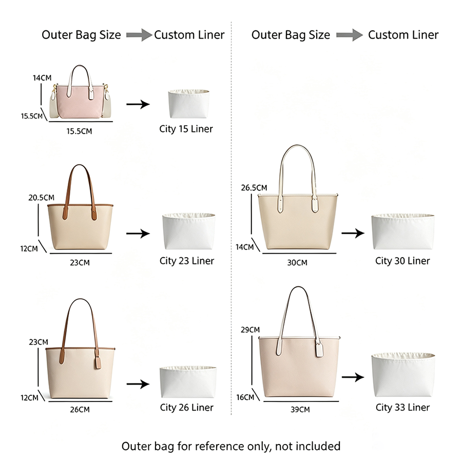 バッグオーガナイザーインサート city15 23 26 用 - Women'S Bag のレビューと価格