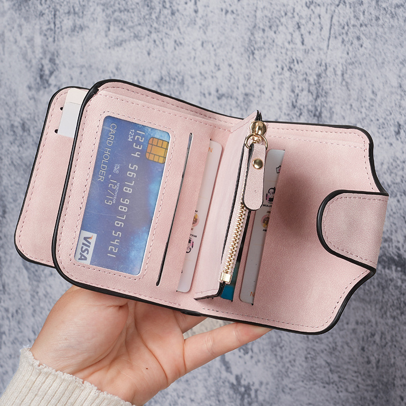 ミッフィー女性ショート財布韓国ハスプ小さな財布ジップコインポ - Women Bags Zip のレビューと価格