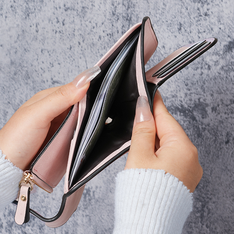 ミッフィー女性ショート財布韓国ハスプ小さな財布ジップコインポ - Women Bags Zip のレビューと価格