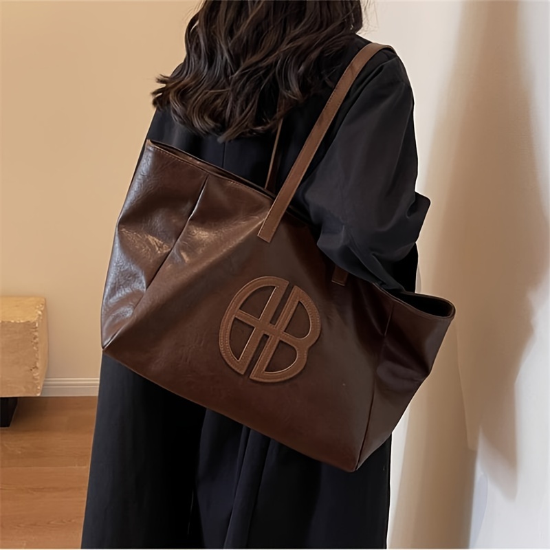 シックな大容量レディーストートバッグ - カジュアルヴィンテ - Women Bags Zip のレビューと価格