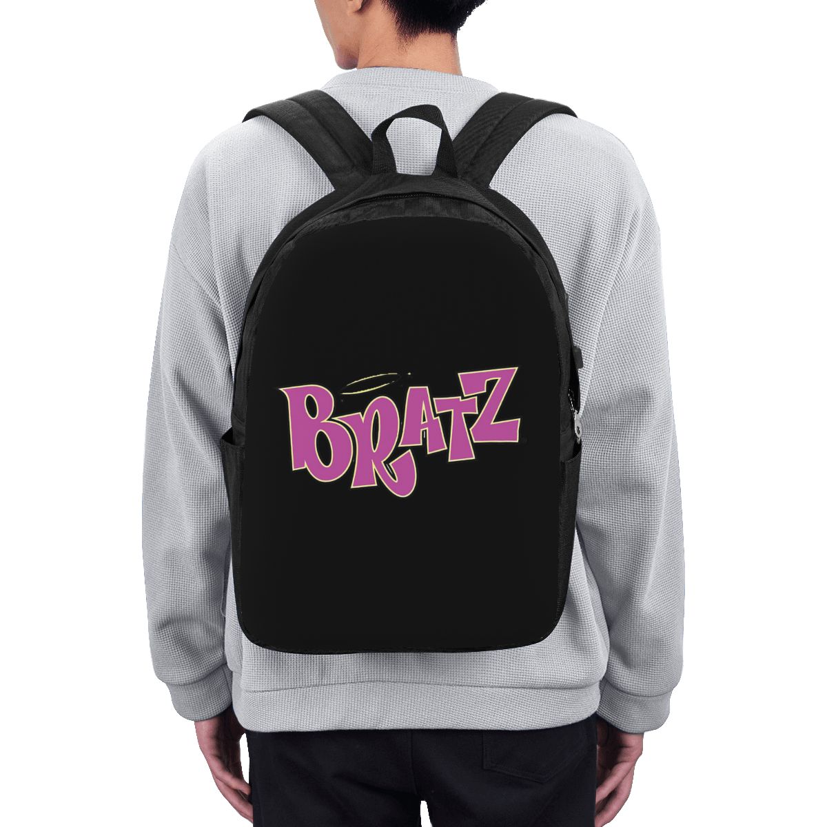 Bratz ロゴ バックパック トラベル ノートブック バッ - Women Bags For Travel のレビューと価格