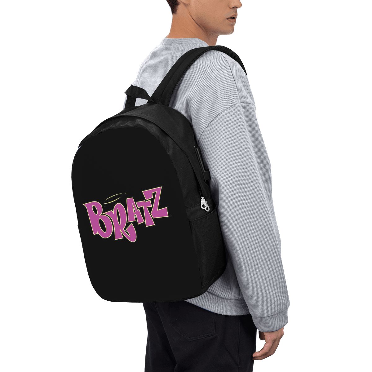 Bratz ロゴ バックパック トラベル ノートブック バッ - Women Bags For Travel のレビューと価格