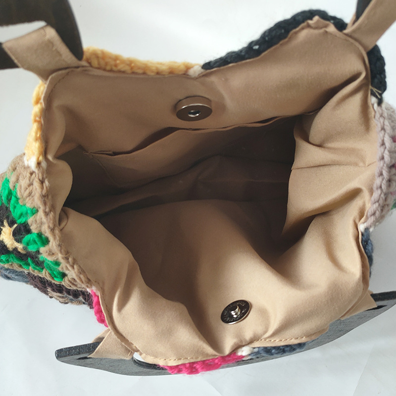 ボヘミアン風グラニースクエアクロシェ女性用ハンドバッグ ヴィ - Women Bags 2026 Trends のレビューと価格