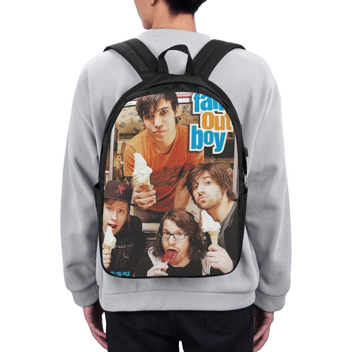 Fall Out Boy バックパック トラベルノートブック - Women Bags For Laptop のレビューと価格